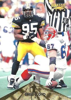 Greg Lloyd Pittsburgh Steelers 1996 Pinnacle NFL #17
